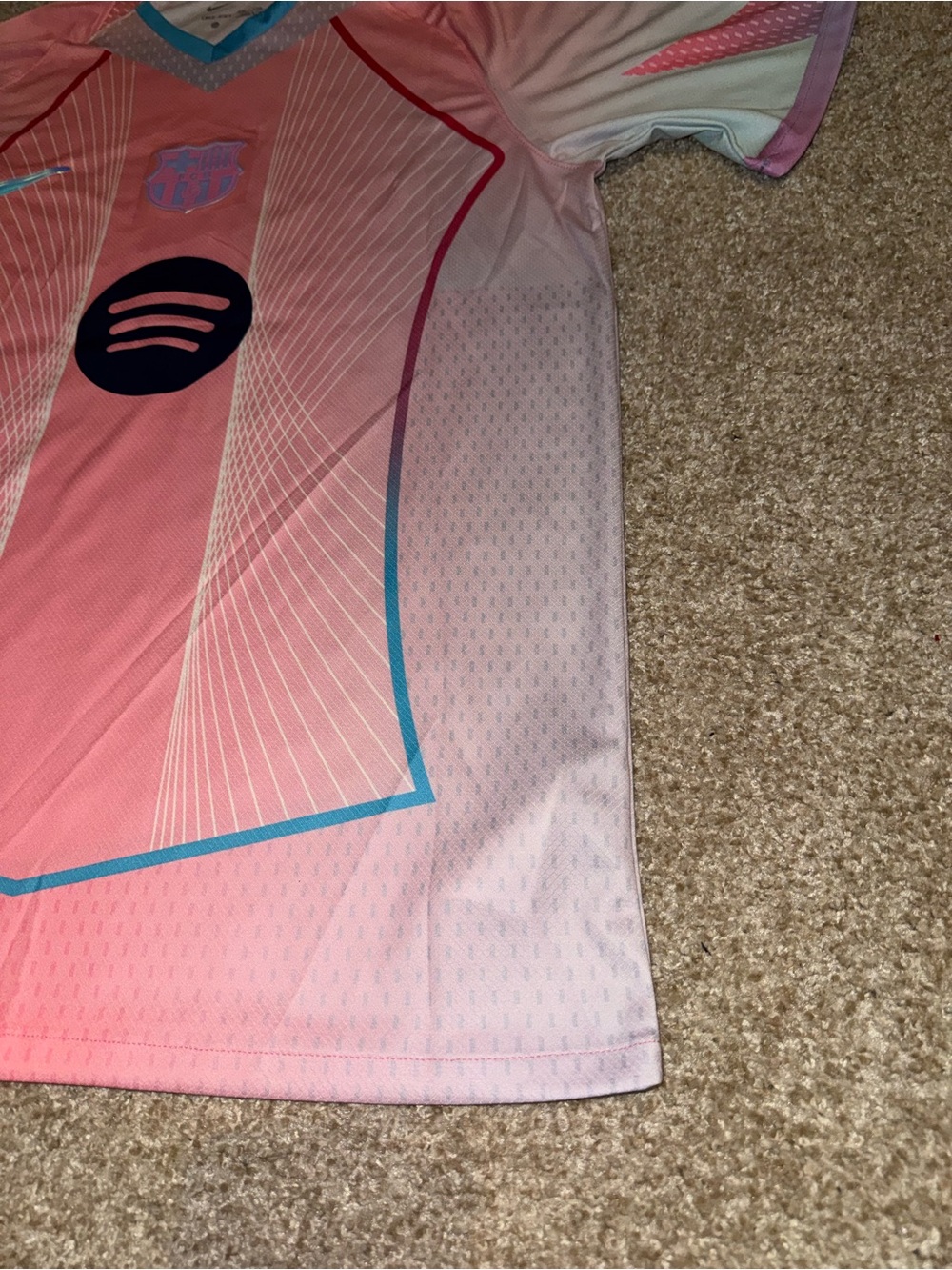 Nike FC Barcelona 2025/2026 Lamine Yamal #10 Special Edition Men’s Soccer Jersey - Picture 8 of 9